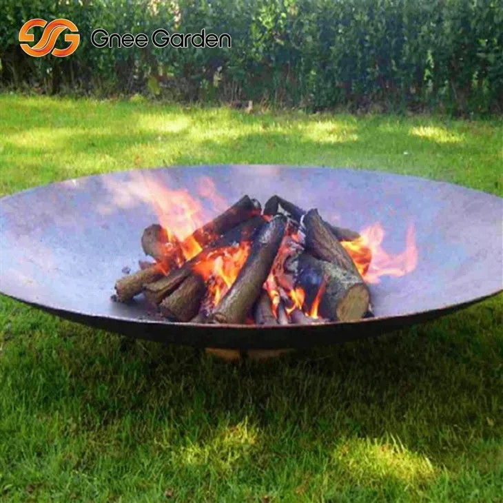 Corten Steel Fire Pit miljøvenlig metalskål