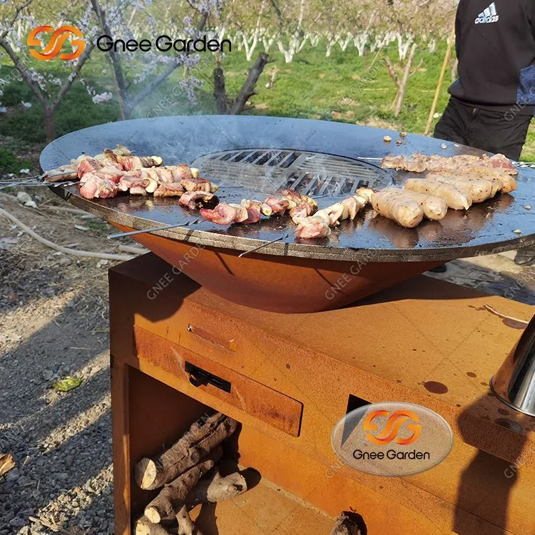 BBQ -modeller Corten Steel