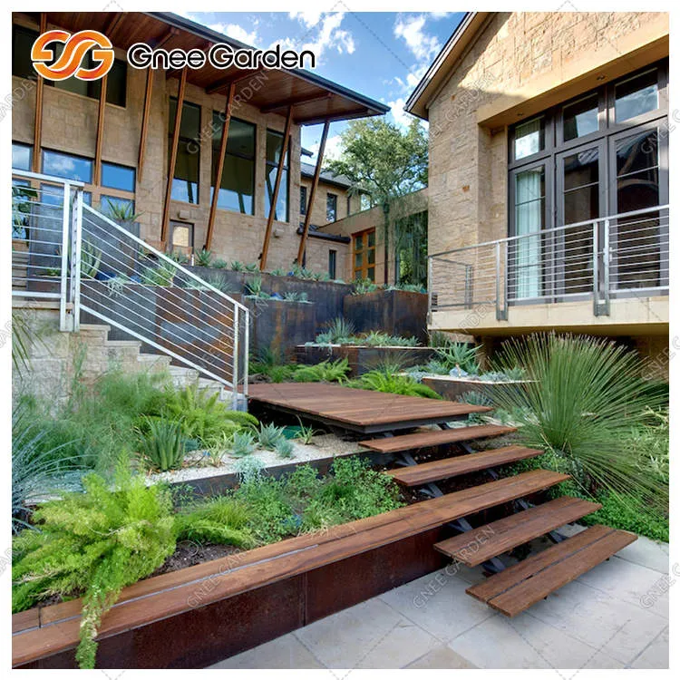 Korrosionsbestandige Corten Trapper