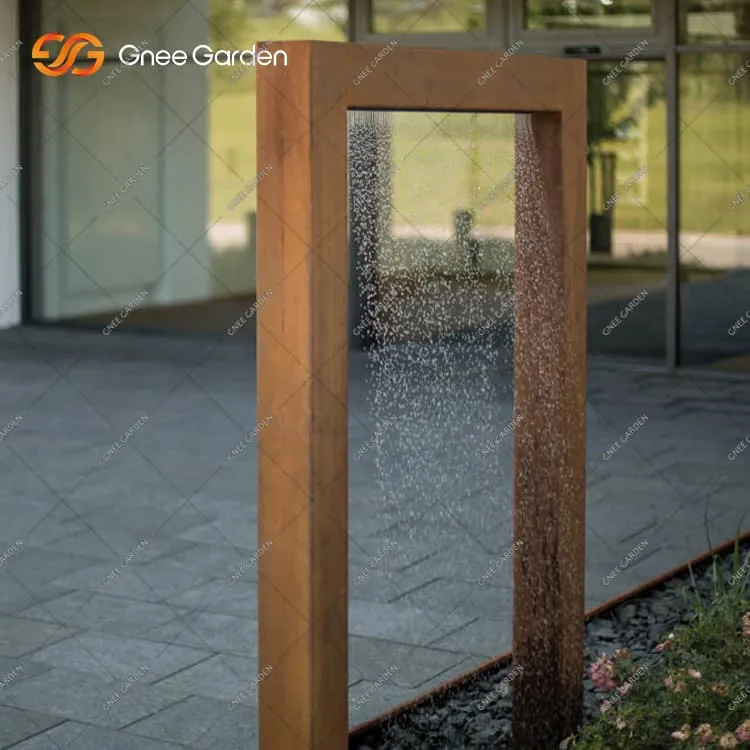 Corten Serenity Water Feature til haven