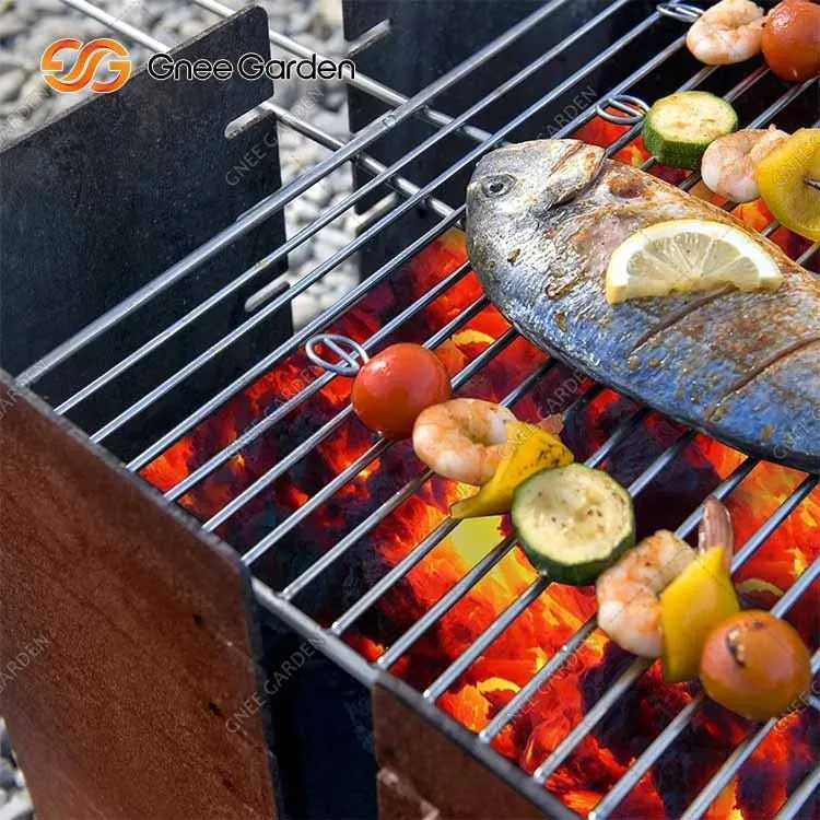 Corten Steel Bbq Grills For Outdoor