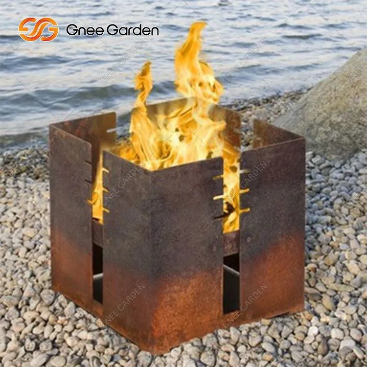 Corten Steel BBQ Grills Udendørs Cooking