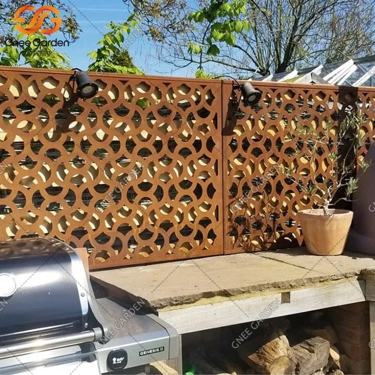 Corten Steel Outdoor Panels