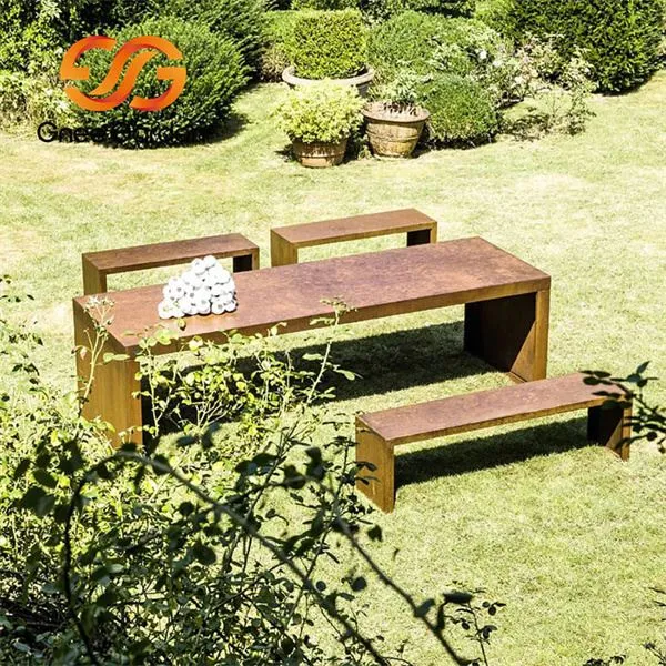 Corten Stål Gade Og Park Møbler