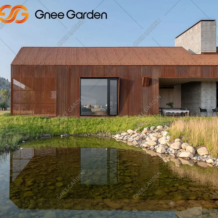 Brugerdefineret Corten Metal Curtain Wall