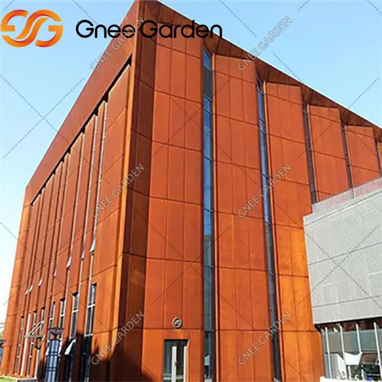 Dekoration Corten Steel Facade Plate