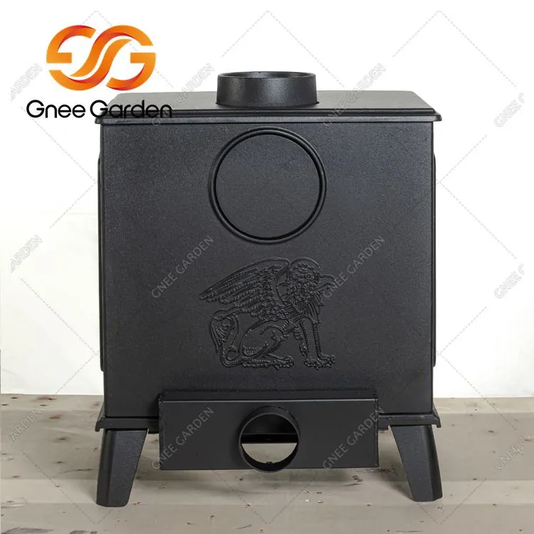 Indendørs og udendørs brændeovne i støbejern