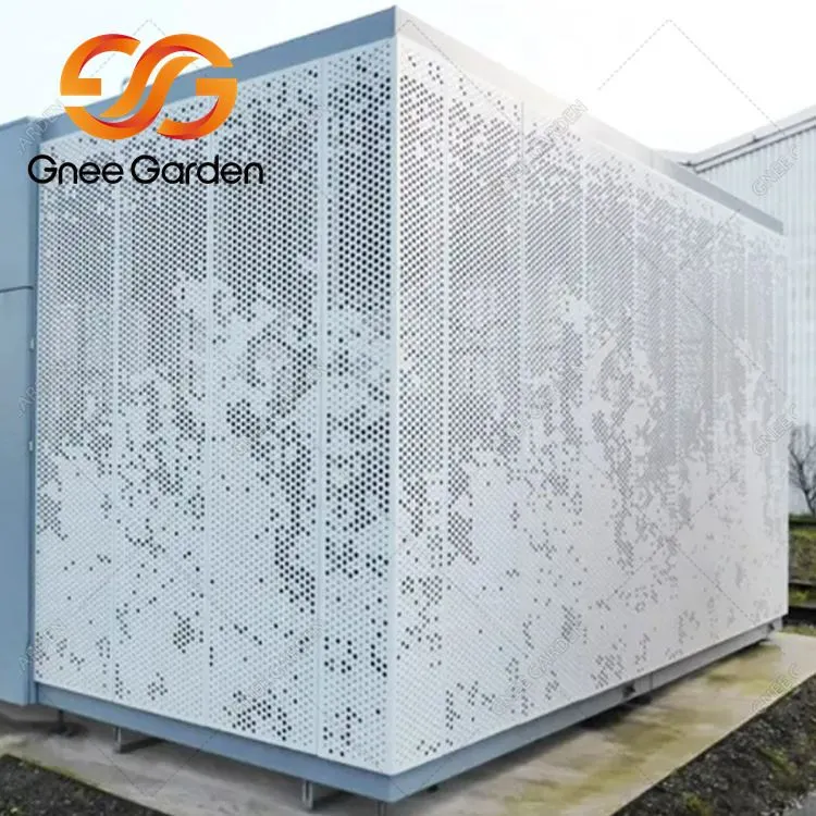 Udendørs metalpaneler