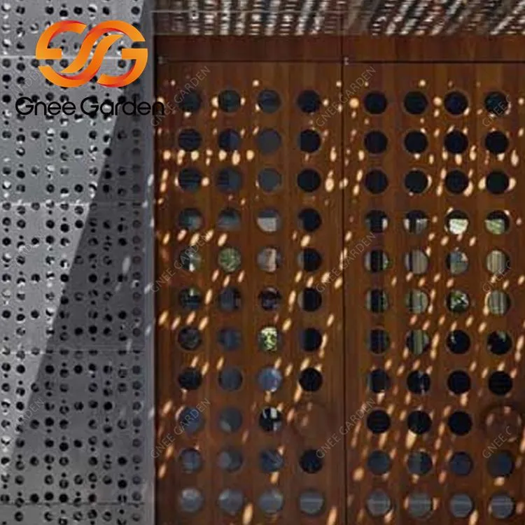 Udendørs metalvægpaneler