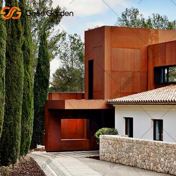 Udendørs moderne gardinvægge