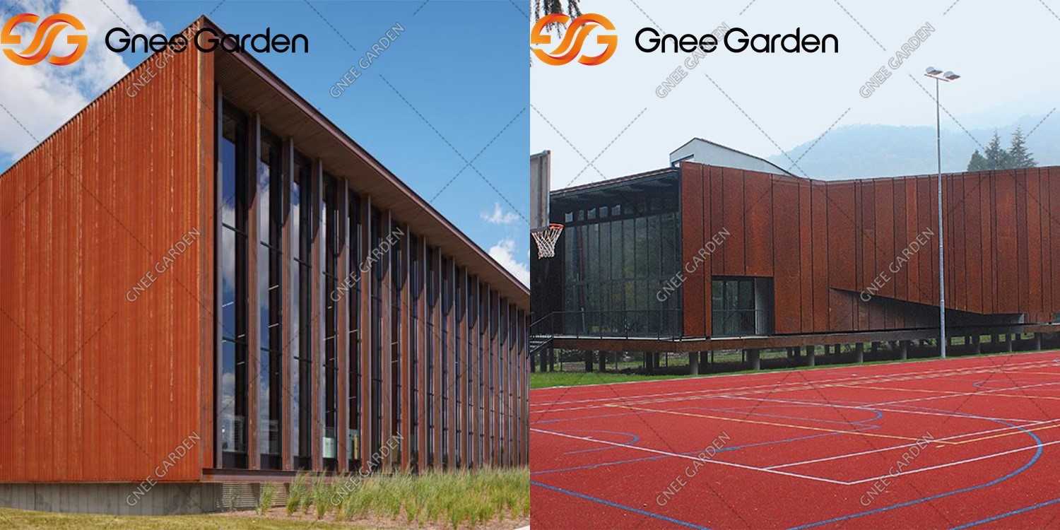 Residential Modern Corten Cladding Panel Residential Modern Corten Cladding Panel