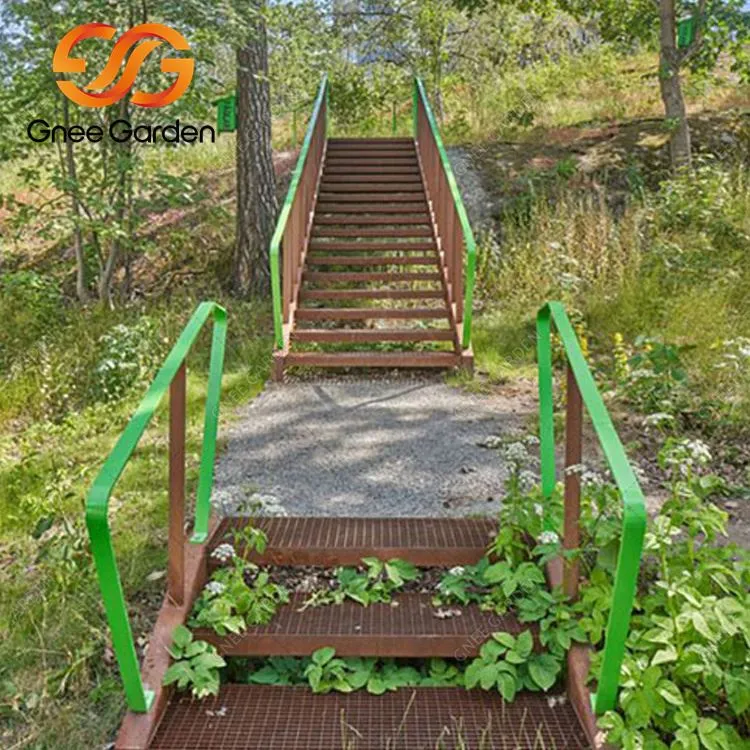 Rusten forvitring Stål Havetrapper