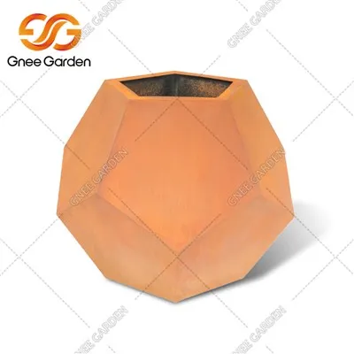 Store corten plantekasser