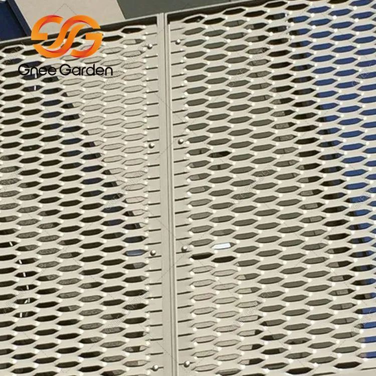 Udvendige vægpaneler i rustfrit stål