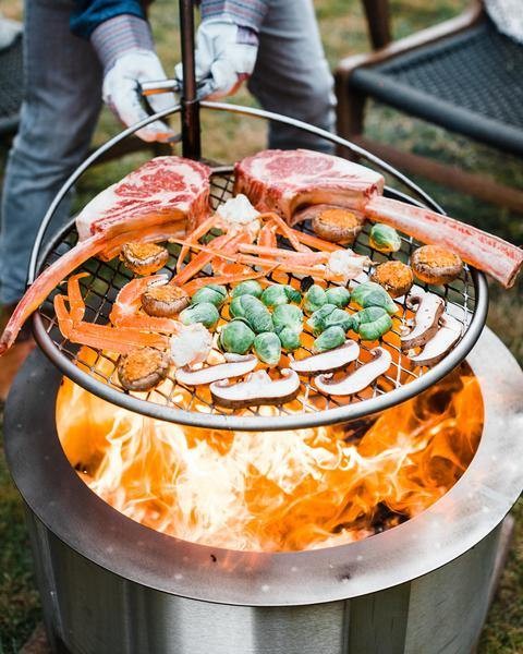 Stainless Steel Fire Pit