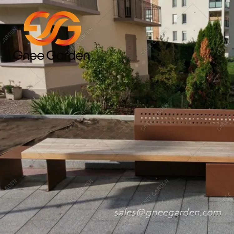 Forvitringsstål Udendørs møbler